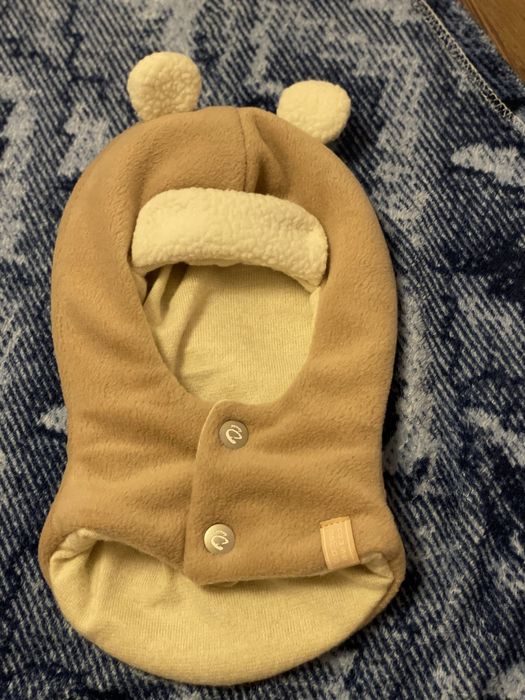 Зимовий набір ( комбінезон і балаклава)) 74-80 р .