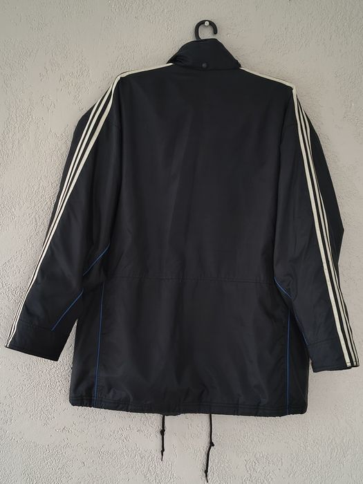 Kurtka męska Adidas,  czarno-niebieska, XL/XXL