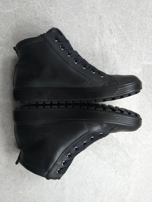 Ecco buty ocieplane zimowe za kostkę rozm. 39 gore-tex skórzane