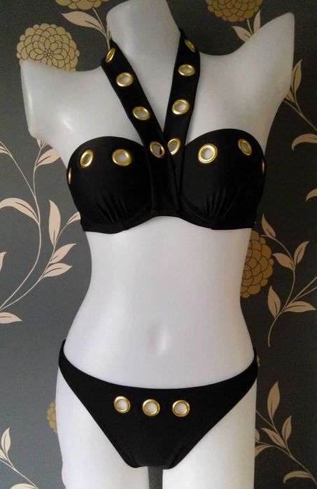Купальник Myleene Klass Black Bikini Set р.XS