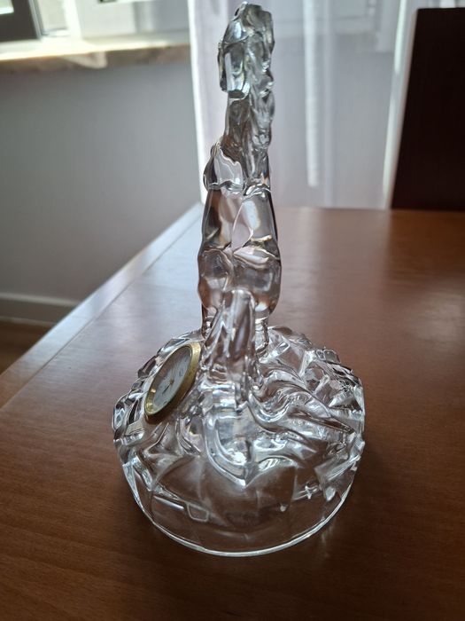 Relógio de secretária em cristal RCR