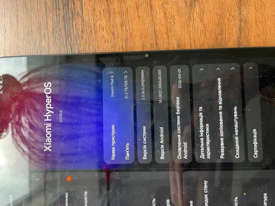 Планшет xiaomi pad 6 128гб