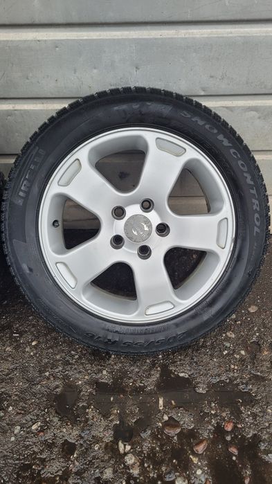 Sprzedam Alufelgi 5x112 z oponami zimowymi r16