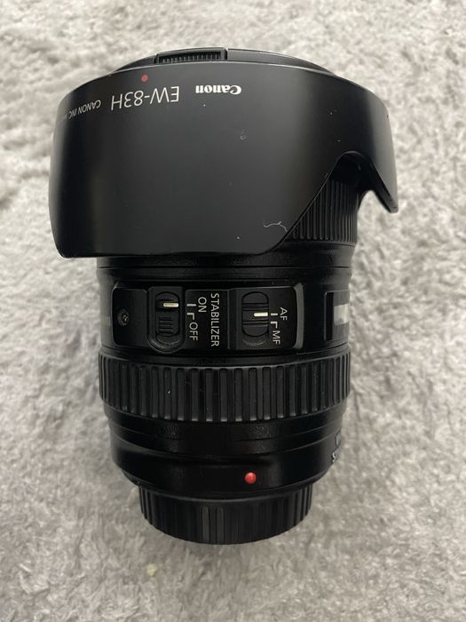 Lente Canon série L 17-40 mm 1:4 L USM