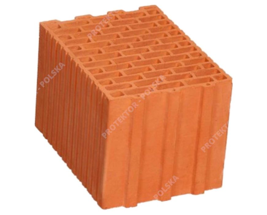 pustak TERMOTON 25cm cegła kratówka max budowa DIAMENT SZLIF OWCZARY