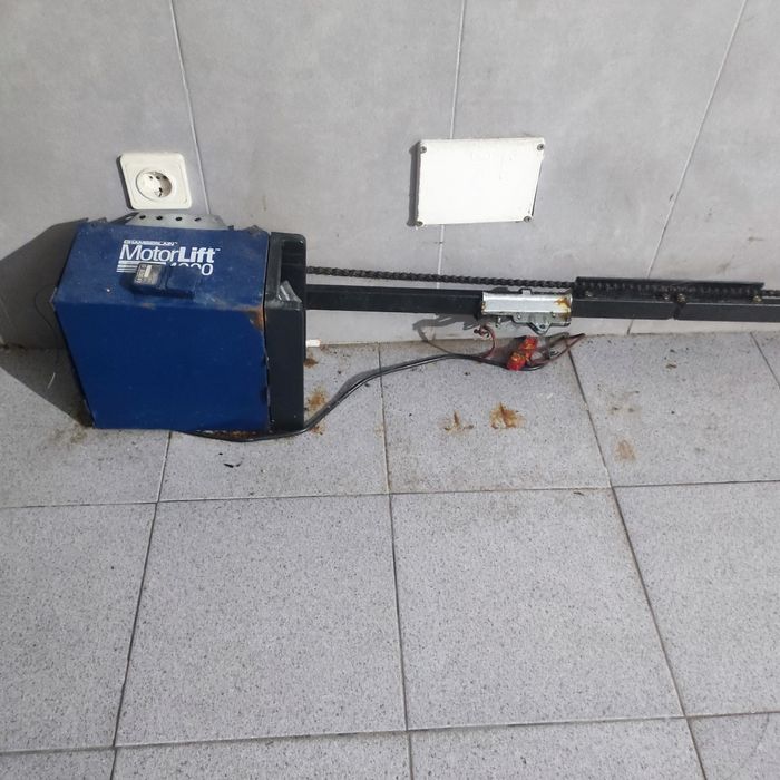 Motor completo para portão seccionado