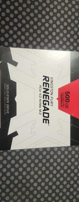Disco nvme 500gb kingston fury renegade