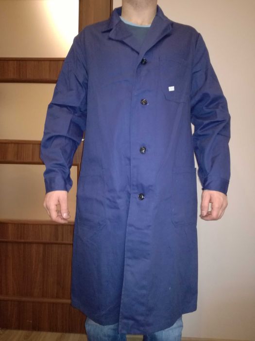Płaszcz roboczy granatowy NOWY