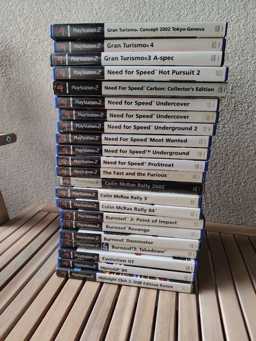 Kolekcja gier na konsolę PlayStation 2 PS2 Gra