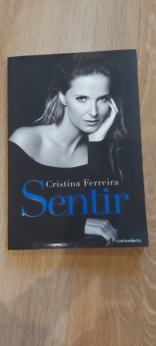 Livro Sentir, de Cristina Ferreira