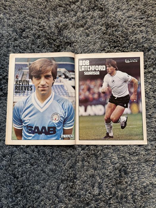 Revista/jornal Match Weekly de 1983