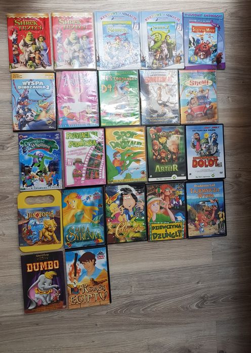 Płyty DVD video z bajkami
