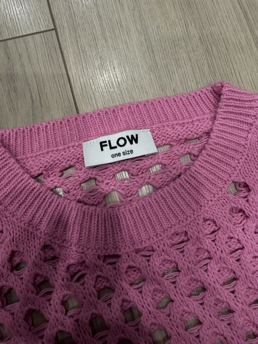 Свитер сетка, кофточка Flow