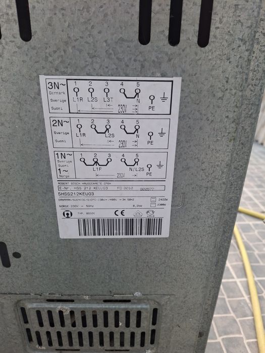 Fogão eléctrico Bosch