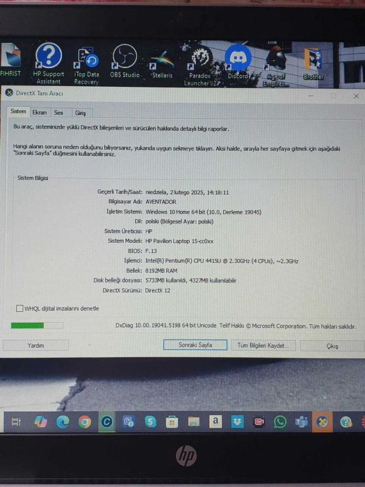 HP Pavilion Laptop 15 - cc0xx