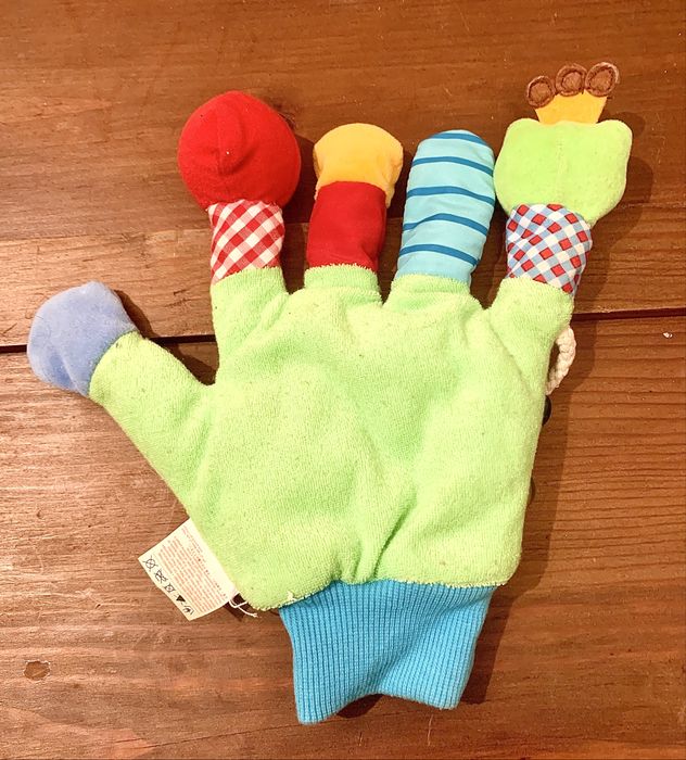 Luva didatica para bebe