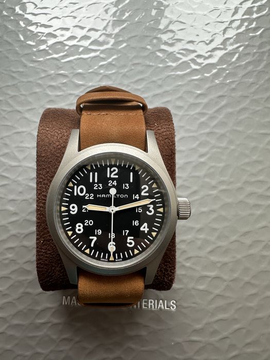 Hamilton Khaki Field Mechanical 38 mm bransoleta i pasek