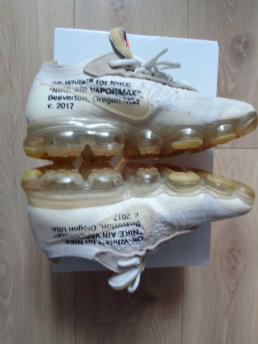 Buty Nike air max vapormax off white 38