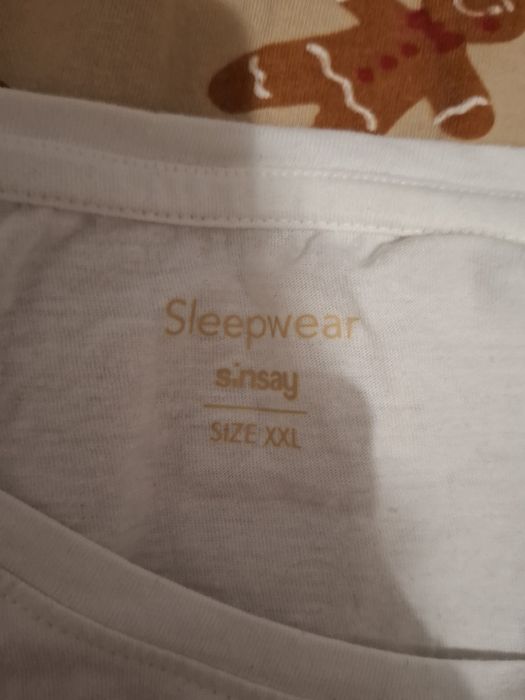 Piżama dwuczęściowa damska świąteczna