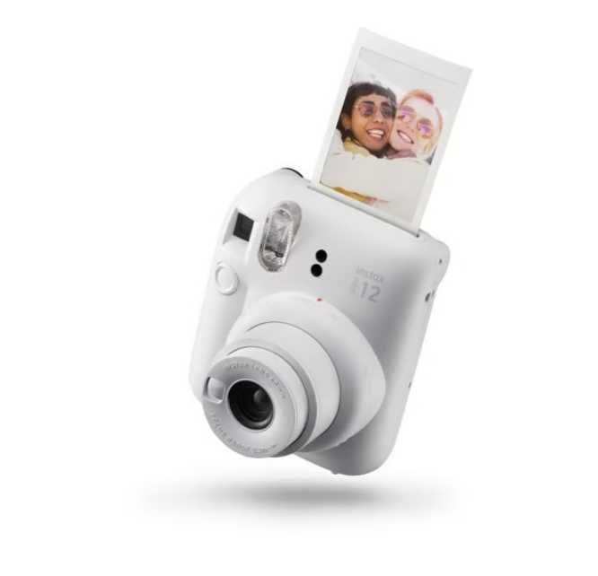 Instax-FUJIFILM, Aparat do fotografii natychmiastowej Instax Mini 12, biały WHITE