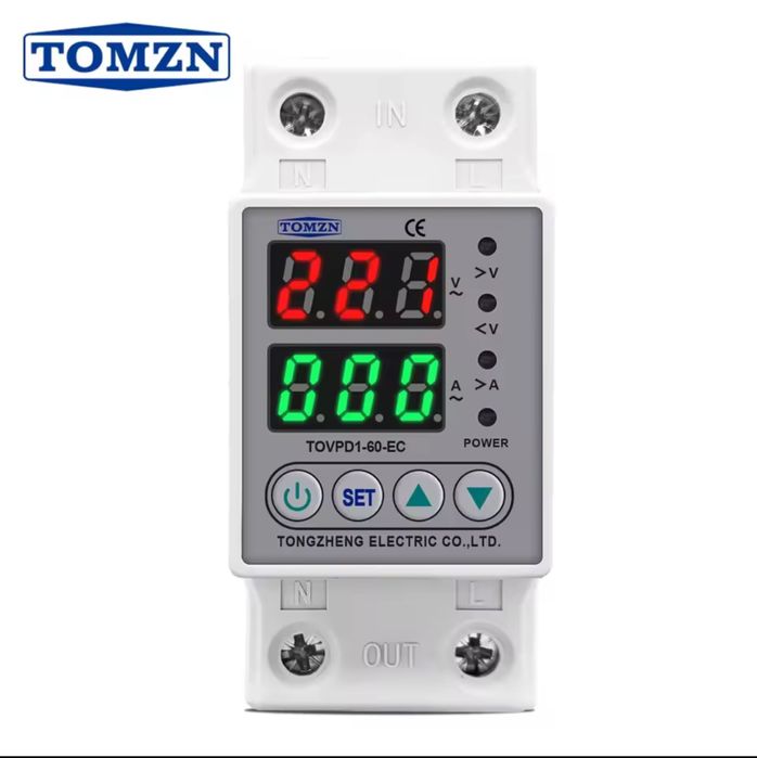TOMZN Реле контролю напруги 63А