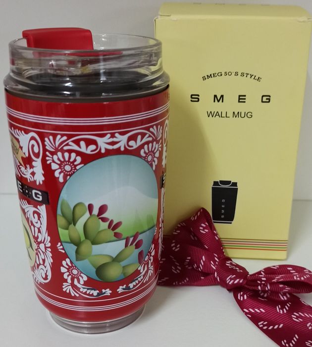 Smeg - Garrafa térmica / Mug - 240ml - Novo