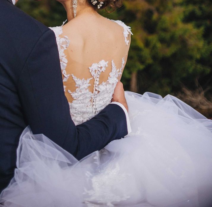 Suknia ślubna biel rozmiar 34 Księżniczka Atelier Rosa