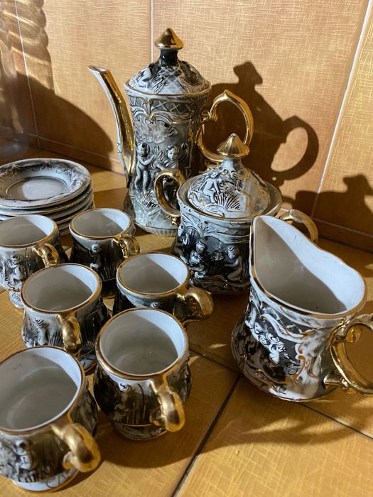 Conjunto de cafezinho vintage