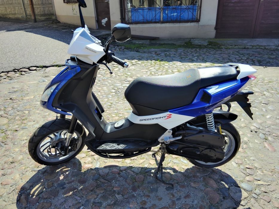 Peugeot Speedfight4i3 owiewki lampy lagi koła śilnik elektryka licznik