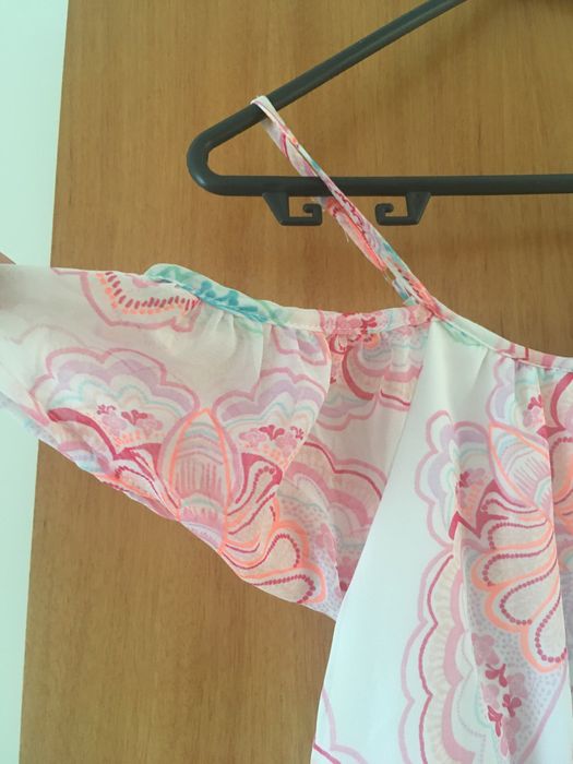 Vestido menina Place 10/12 anos novo