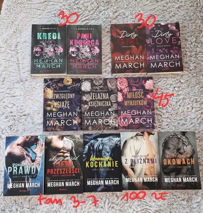 Książki romanse ...