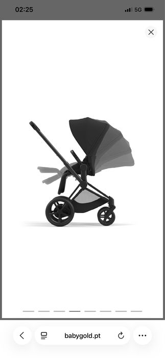 Carrinho Cybex E-Priam445635310682132483