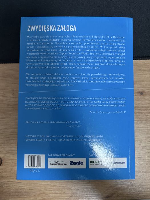 Zwycięska załoga Brendan Hall jak nowa