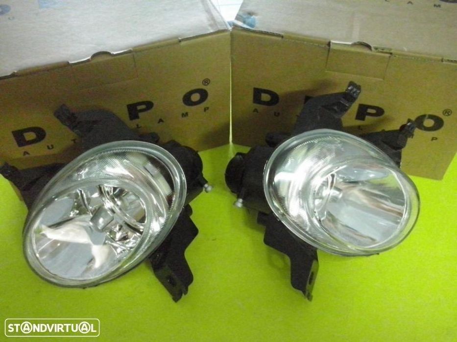 Faróis Farol de nevoeiro do parachoques frente Peugeot 206 (Novos)