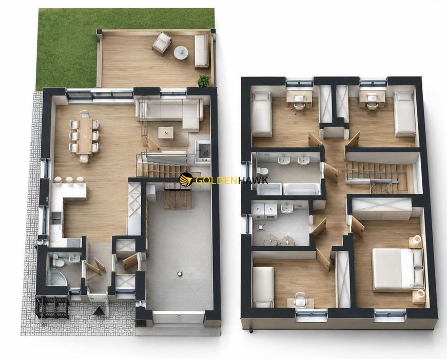 Dom 180 m², Garaż, Rekuperacja, ogródek ! 2026 got