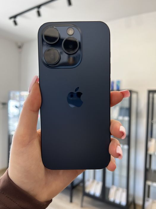 Telefon iPhone 15 PRO 128GB Niebieski Apple Gwarancja iTrade