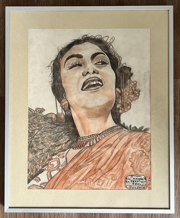 Quadro assinado 1954.