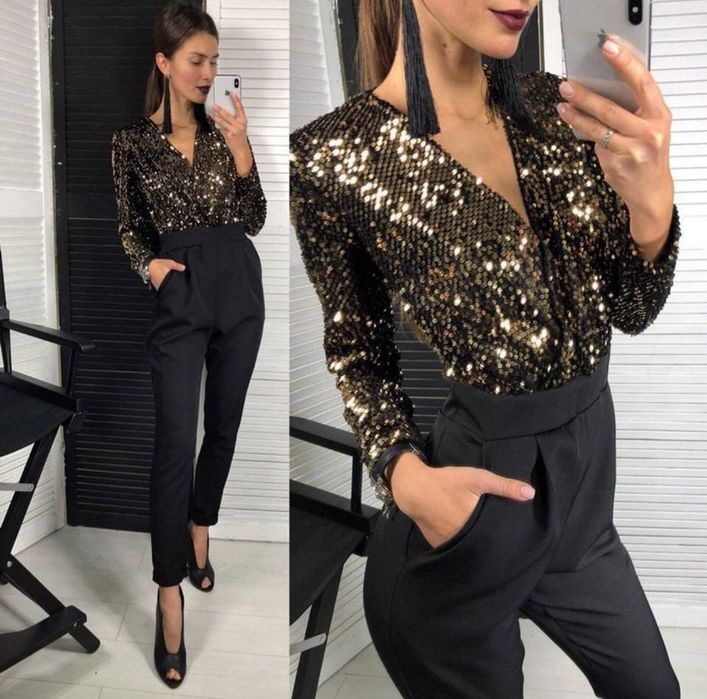 Святковий Комбінезон жіночий, вечірній