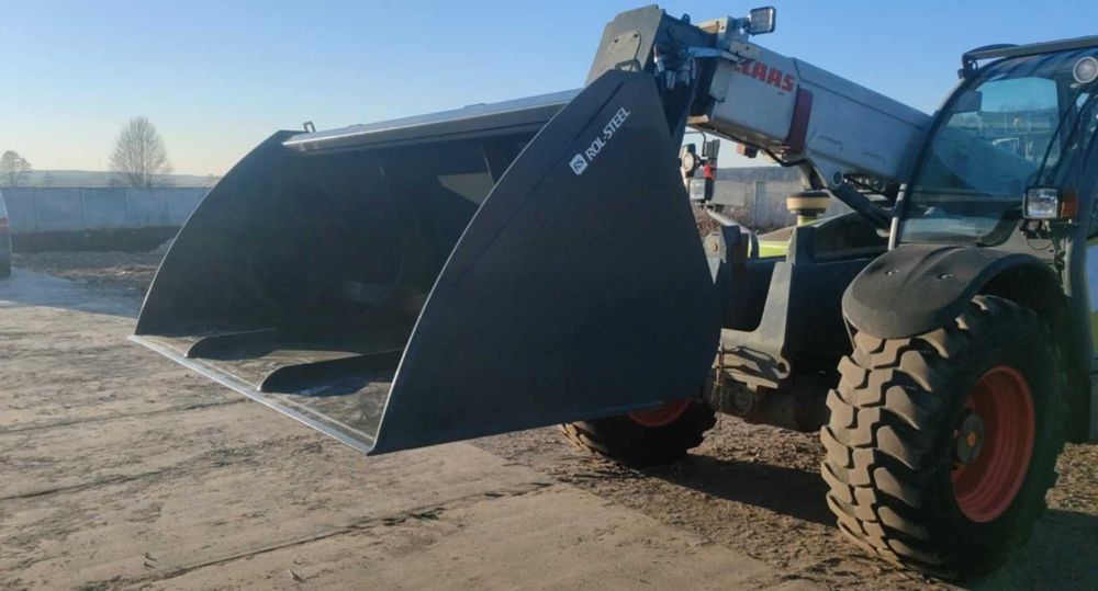 Szufla łycha łyżka objętościowa ROL-STEEL do tura / ładowarki DOWÓZ PL