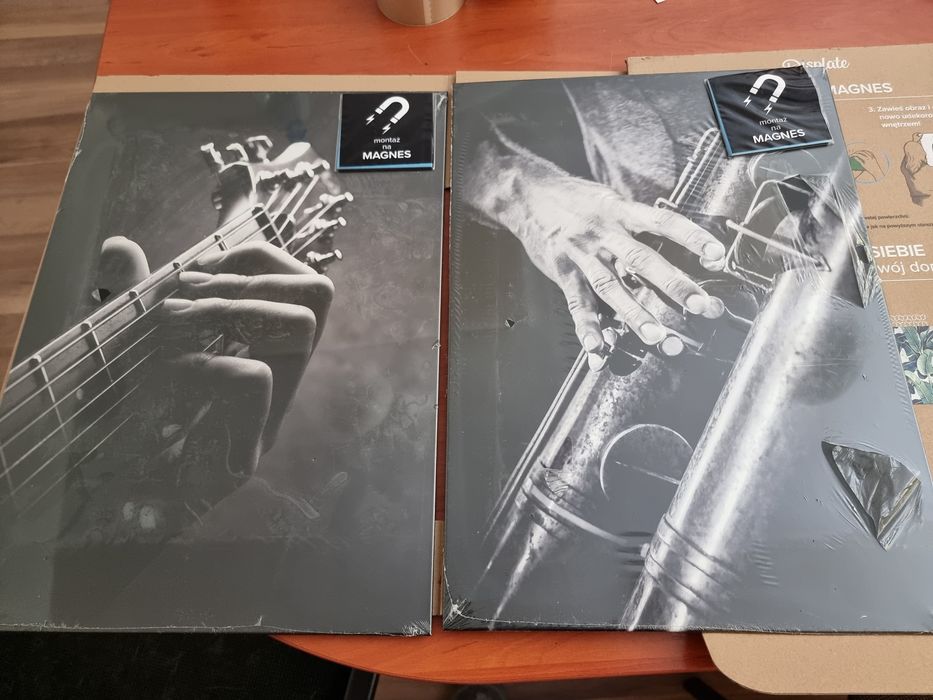 Obraz na metalu 32x45cm Cena za oba NOWE