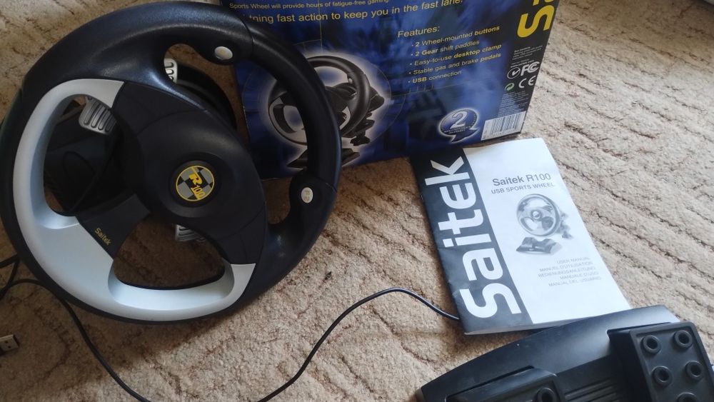 Kierownica R100 do komputera - DARMOWA DOSTAWA