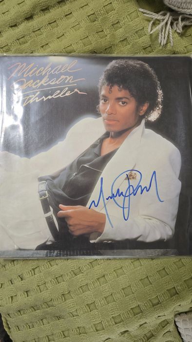 Disco vinil Thriller assinada