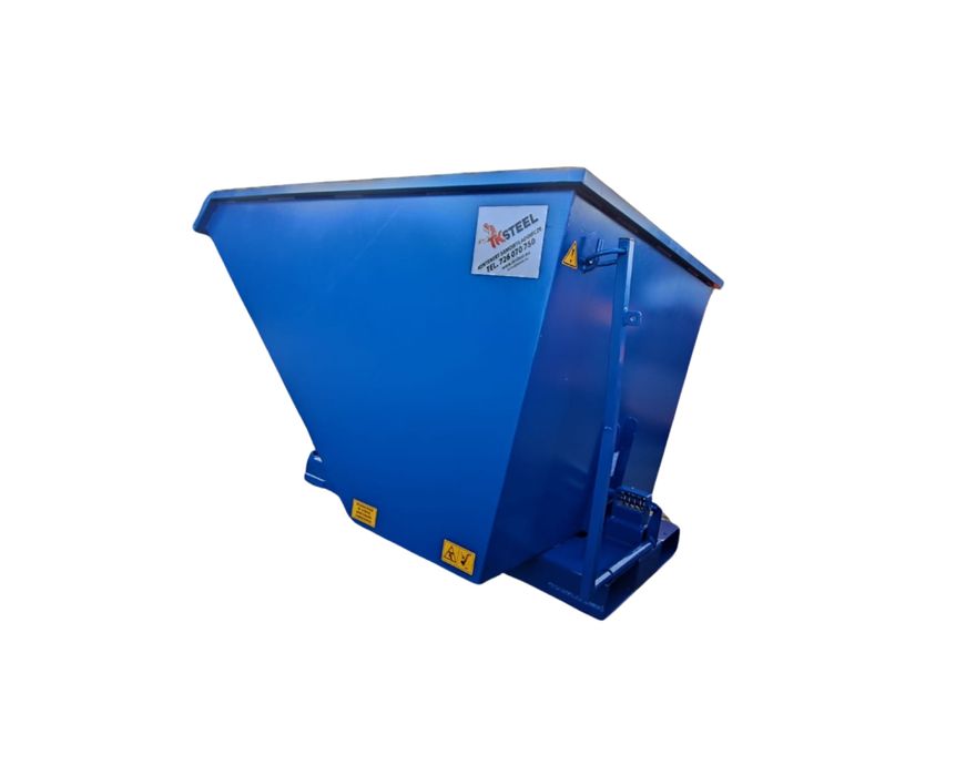 Kontener 1m3 samowyładowczy koleba #4