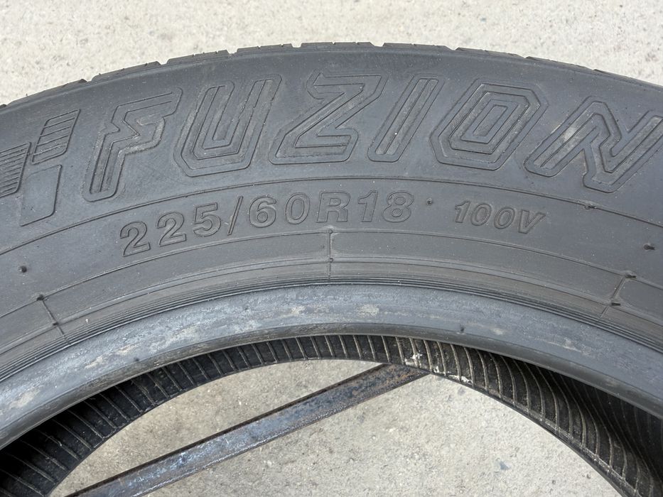 Шини 225/60/18 Fuzion 2шт літо