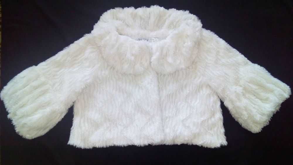 Свадебная шубка болеро