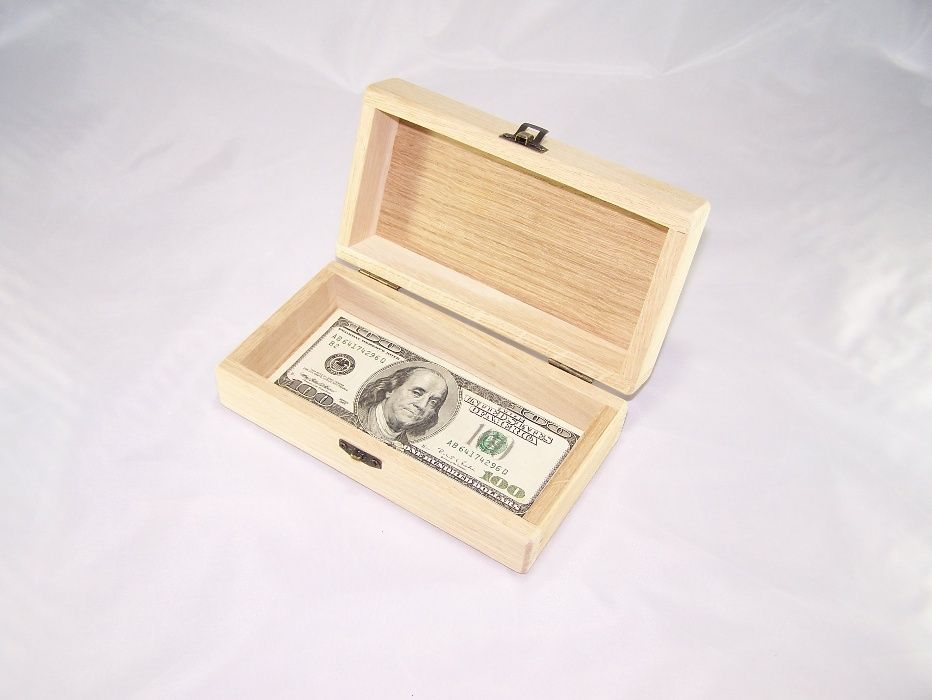 Шкатулки коробки, короба, купюрниці, футляри, пенали. Натуральний дуб.