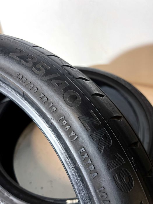 Pneus Continental Sport Contact 7 - 235/40/19 - Excelentes