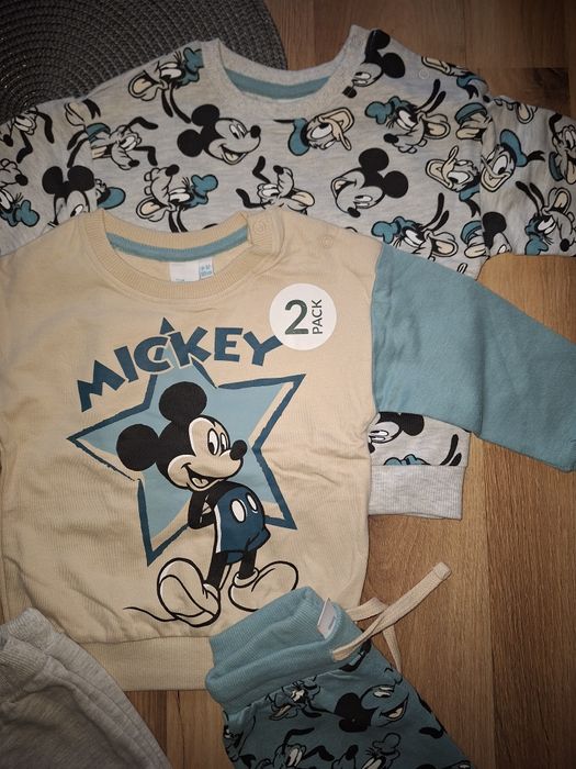 Nowy Komplet Dresy Disney dla chłopca 80cm