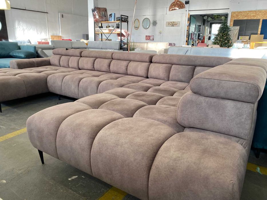 Narożnik Plaza XL brązowy Salvador