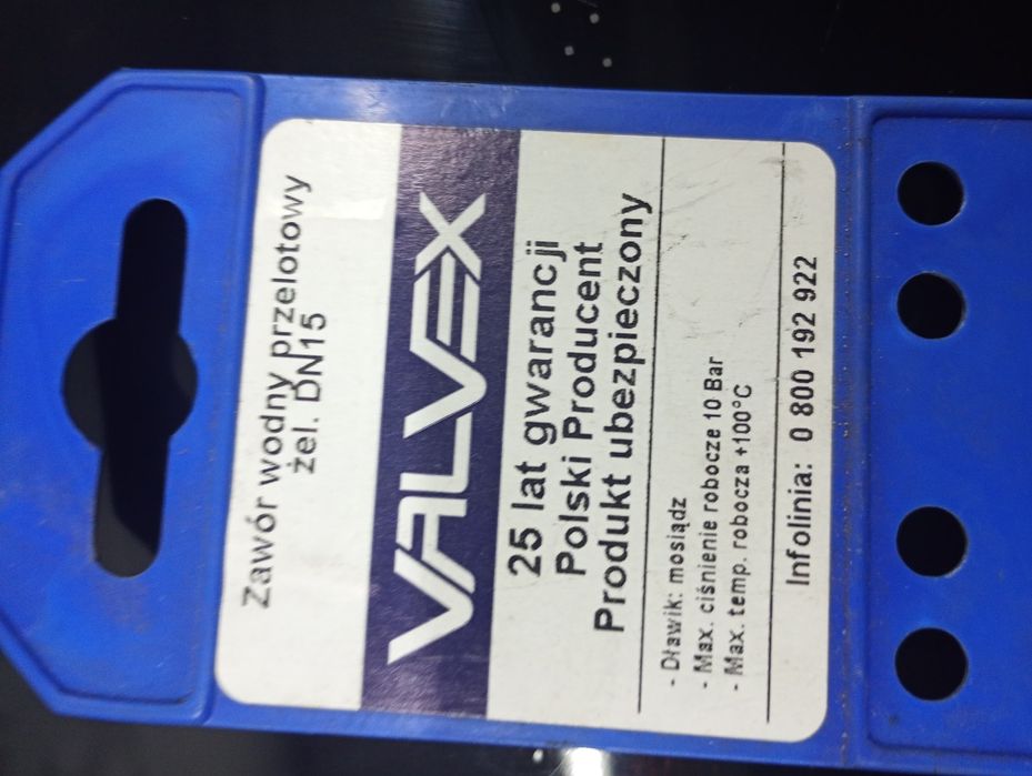 Zawór przelewowy 1/2